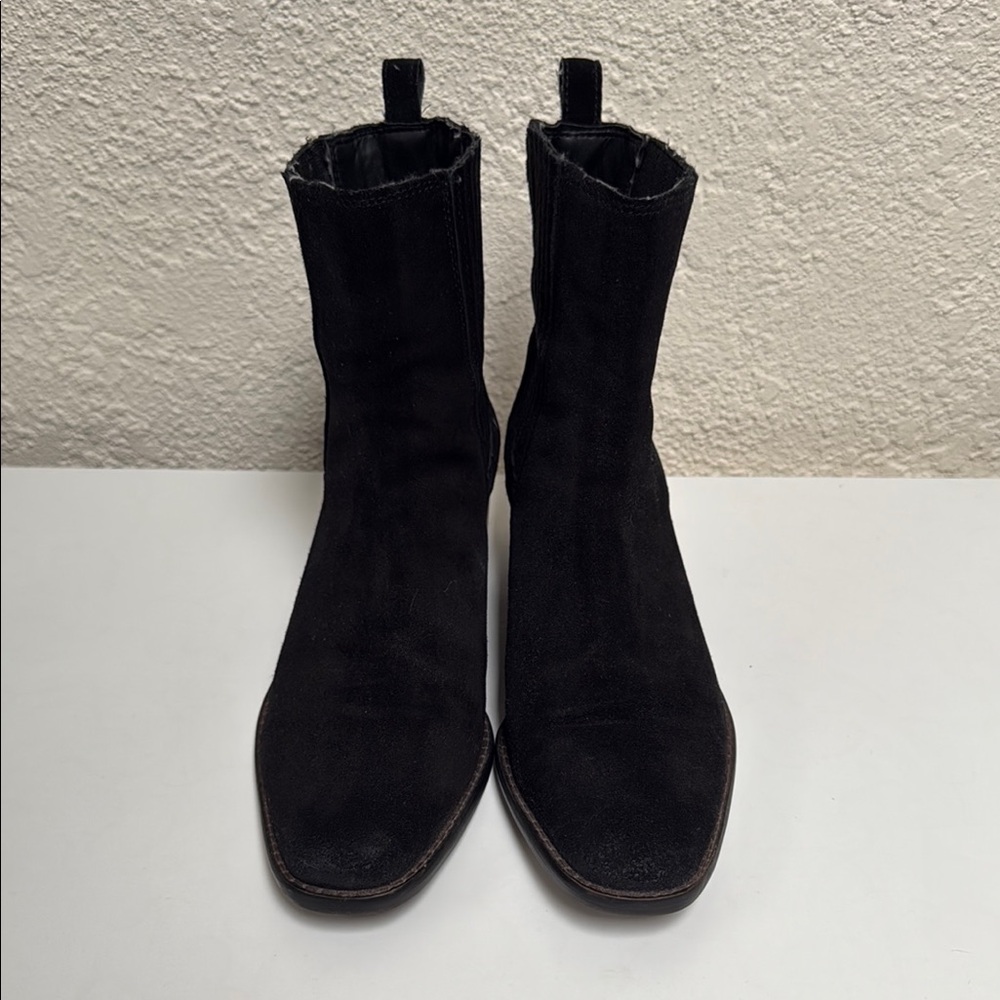 Sam Edelman - Suede Ankle Boots - Picture 2 of 11